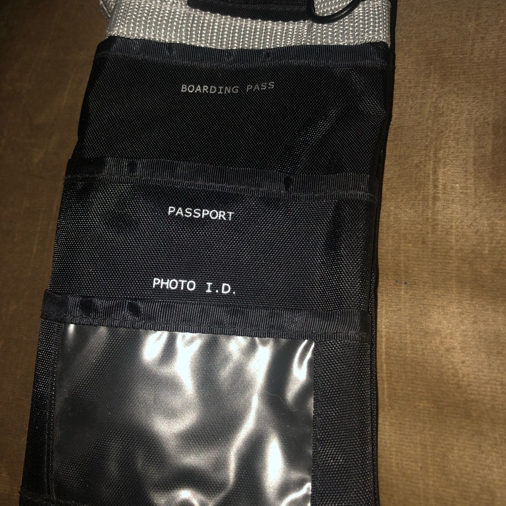 Black Travel Passport & ID Organizer-$15 or $13 w/offer